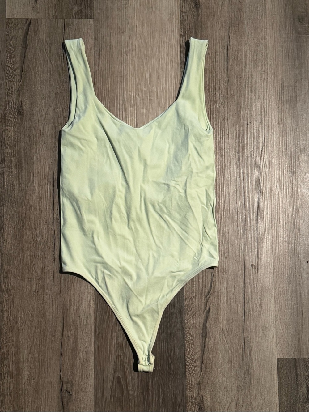 Intimately by Free People One-Piece Bodysuit in Pale Green